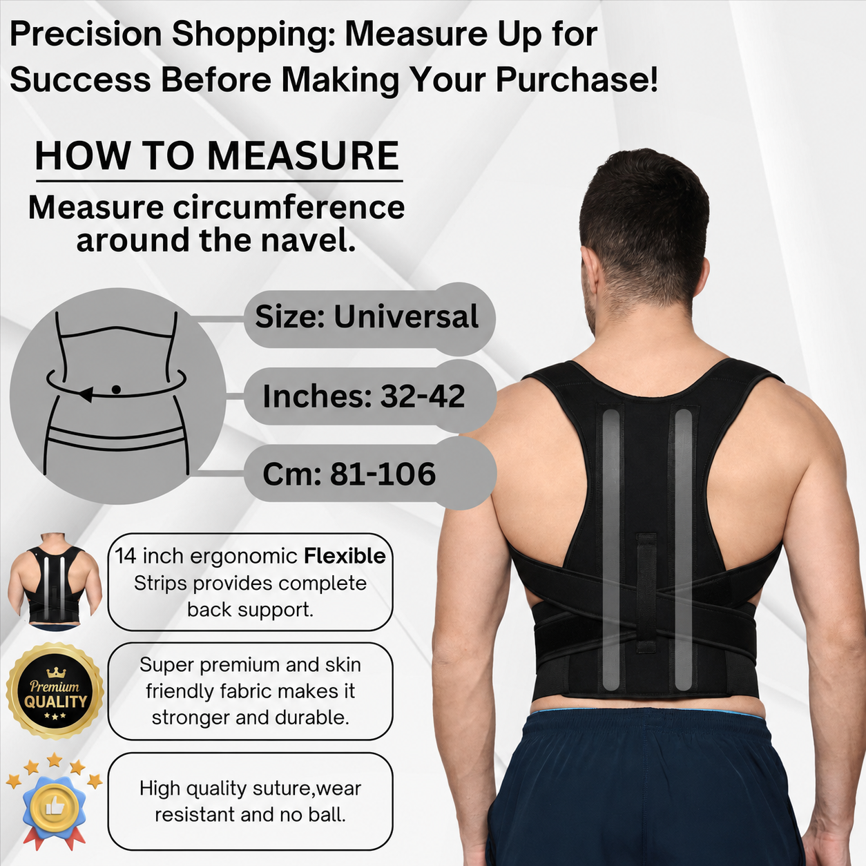 Magnetic Back Brace Posture Corrector